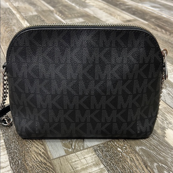 Michael Kors Black Crossbody Bag with Signature Monogram - Picture 3 of 14